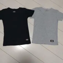 デェッキーズ　Tシャツ 2枚セット 黒 グレー　サイズ130cmのサムネイル