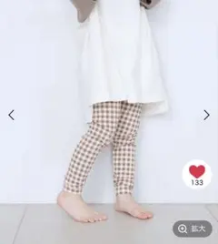 LOWRYSFARM キッズ 100cm Tシャツ レギンス 2点セット