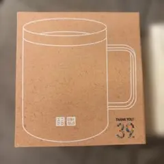 ◉UNIQLO ユニクロ◉39周年ノベルティマグカップ◉ホワイト◉