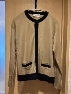 【美品】JOHN SMEDLEY バイカラーカーディガン