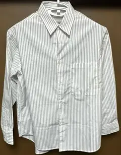 WYM TENCEL STRIPE WIDE SHIRT Sサイズ