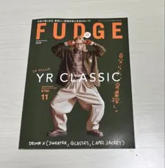FUDGE 11月号 YR CLASSIC