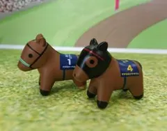 A＆M スーパーサラブレッド 競走馬フィギュア　2種 開封品