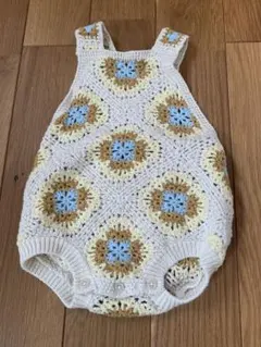 ZARA babyロンパース 3-6m クロシェ編み