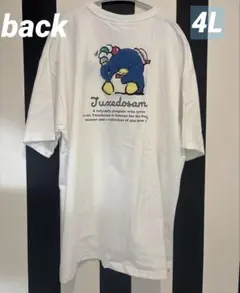 新品　サンリオ　タキシードサム Tシャツ サンリオ サガラ刺繍 4L