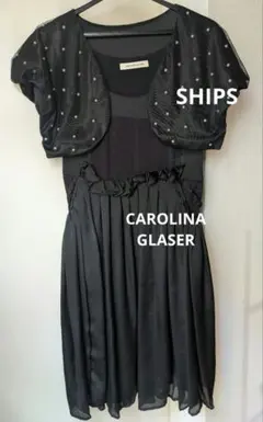 CAROLINA GLASERワンピース&SHIPSボレロ 　結婚式　パーティー
