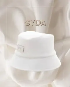 値下げ【GYDA】 ホワイト バケットハット サイズF
