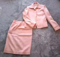【美品】レディース　スーツ　ピンク　セットアップ