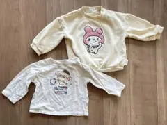 H&M サンリオ Sanrio 長袖トレーナー・Tシャツセット マイメロディ