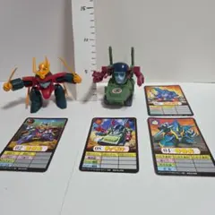 タカラ　魔神英雄伝ワタル　プラクションカード　戦神丸　ゲッペルン