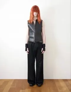 SECTION DROP FLERE COATED DENIM 44のサムネイル