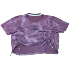 ANAP 半袖 Tシャツ パープル ドロスト クロップド丈のサムネイル