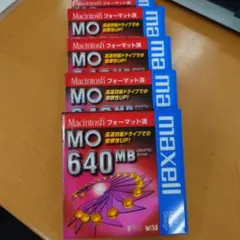 Maxell 3.5型 MOディスク 640MB Macintosh用　5枚組のサムネイル