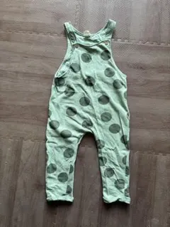 H&M ドット柄オーバーオール 98cm