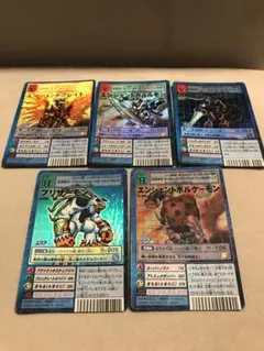 デジモンカードセット 5枚