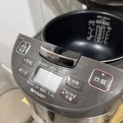 SHARP 炊飯器 KS-S10J 本体 2 month oldのサムネイル