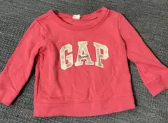 BabyGAP 裏起毛 ロゴ入りトレーナー
