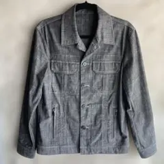 Wilkes Bashford ダークグレー デニムジャケット Sサイズ実質M