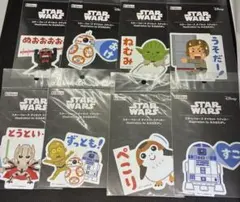 スターウォーズ ダイカットステッカー みふねたかし 8種セットのサムネイル