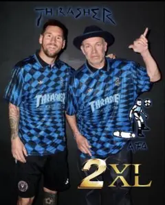 ⭐︎Messi着用⭐︎ THRASHERxAFA アルゼンチン代表コラボ ⭐︎Messi着用⭐︎adidas THRASHERxAFA アルゼンチン代表コラボ | Mercari