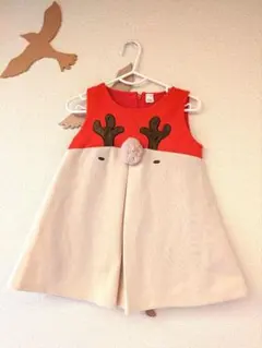 クリスマス　トナカイ　ワンピース