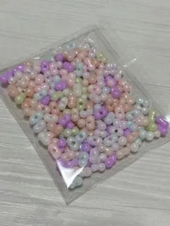 ピーナッツビーズ mix ブレスレット ハンドメイド ハンドメイド資材 ビーズ