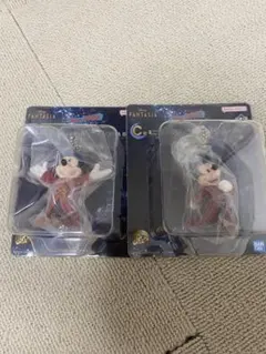 一番くじ ミッキーマウス ミニフィギュアチャーム 2個セット