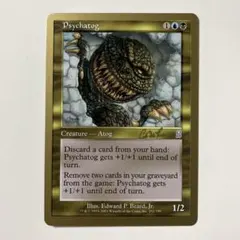 MTG サイカトグPsychatog Foil MTG PSYCHATOG FOIL ENG EXC Player Rewards DCI 2004 Promos WOTC | eBay