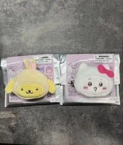 サンリオちいかわ シークレットヘアクリップ　ちいかわキティ　ポムポムプリンうさぎ