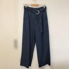 BASISBROEK ラップデザイン ワイドデニム Cindy バギーパンツ - メルカリ