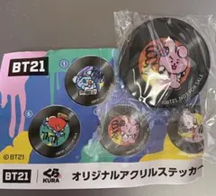300円で買えるもの【新品・未開封】くら寿司・BT21コラボアクリルステッカー！