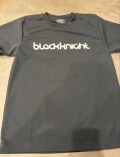 black knight バドミントン Tシャツ M 黒