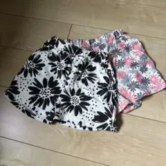花柄 半ズボン 105-115cm 2枚セット