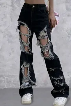 【SHEIN 】ダメージジーンズのサムネイル