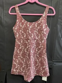 LIP SERVICE リップサービス 花柄 ワンピース 赤