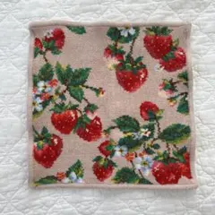 FEILER 花柄・いちご柄タオルハンカチ feiler フェイラー Feiler ハンドタオル 25×25cm さくらんぼ柄