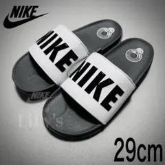 【29cm】NIKEサンダル　オフコートスライド　グレー　白　新品未使用のサムネイル