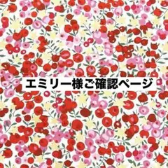 エミリー様ご確認ページ