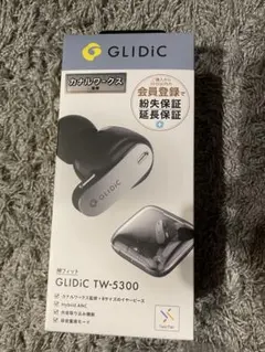 【新品•未使用】GLIDiC  TW-5300 イヤホンのフィット感に不満なら