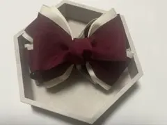 リボンヘアークリップ