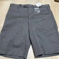 未使用　タグ付き　グローバルワーク　グレー ショートパンツ ポリエステル混紡