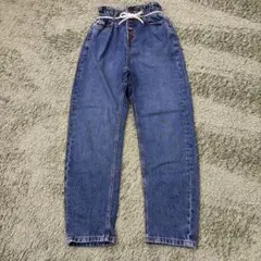 値引⭕️【未使用近】ZARA ハイウエストデニムパンツ 24インチ