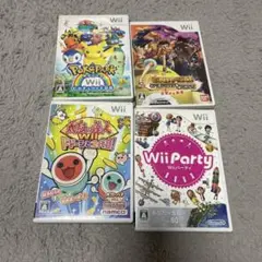 wii ソフト　まとめ売り　ONE PIECE 太鼓の達人　ポケパーク