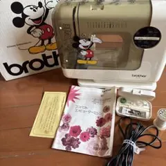 brother コンピューターミシンミッキーマウスデザインコメント要 