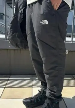 ノースフェイス　サンシールドトレーニングパンツ　メンズL　グレー　NB12488