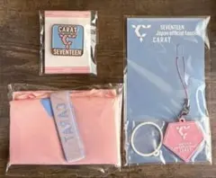 【未開封】3点セット SEVENTEEN エコバッグ ラバーチャーム ピンバッジ