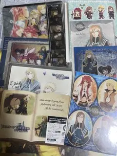 テイルズ アビス ジェイド 中心 ポストカード カードファイル等 紙類 セット