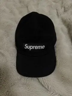 Supreme 5-Panel Cap Black