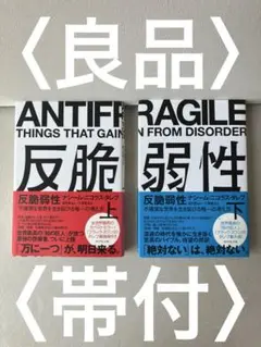 反脆弱性 上 不確実な世界を生き延びる唯一の考え方　上下巻セット