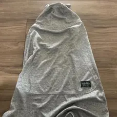 冷感ベビーケープ 日除け 抱っこ紐ケープ くま耳フード グレー